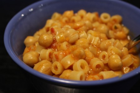 Pasta and Chickpeas