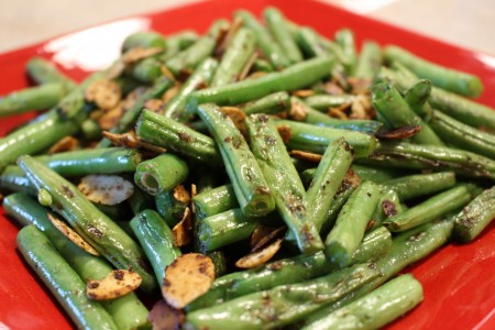 Skillet Green Beans with Almonds